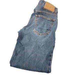 Aeropostale Jeans Womens Blue 5-Pocket Low Rise Dark Wash Skinny Denim 2…